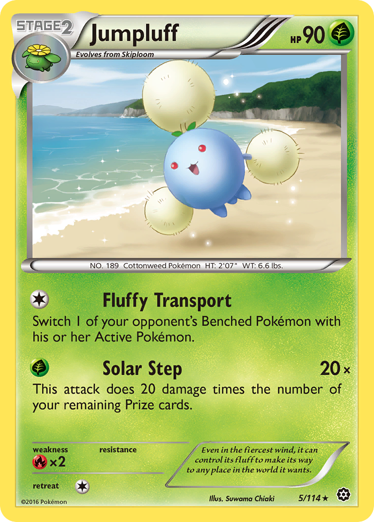 Jumpluff (5/114) [XY: Steam Siege] | Good Games North