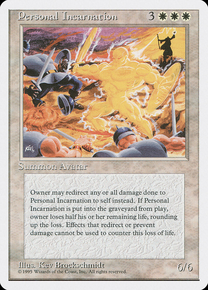 Personal Incarnation [Fourth Edition] | Good Games North