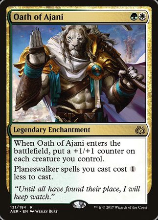 Oath of Ajani [Aether Revolt] | Good Games North