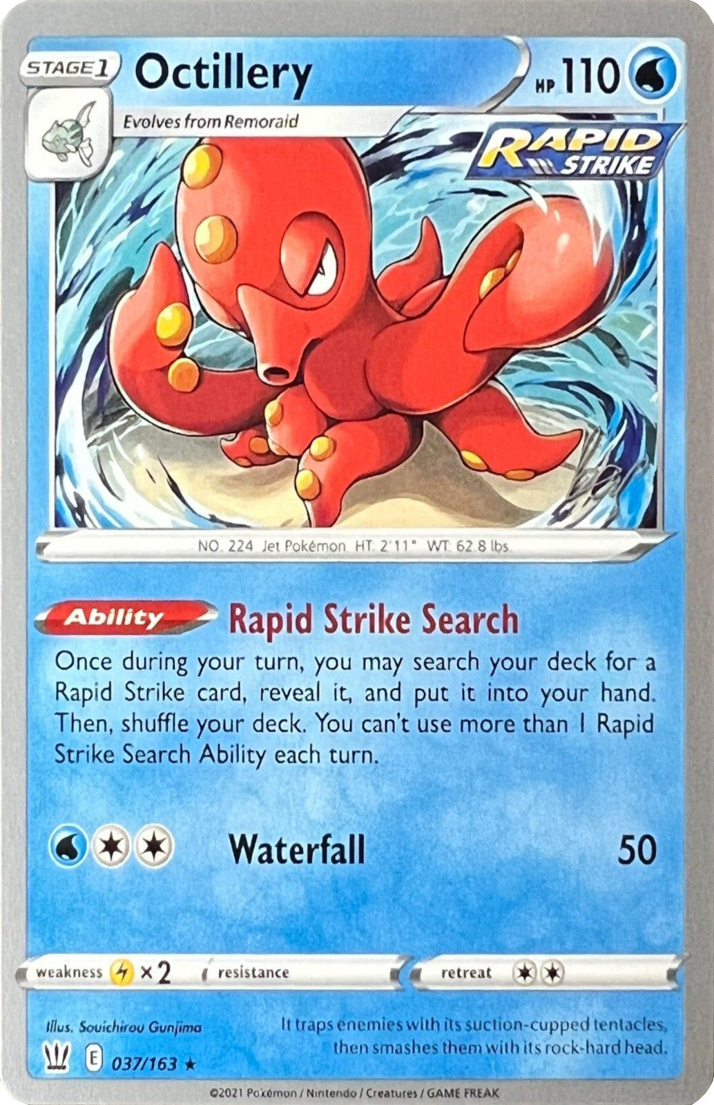 Octillery (037/163) (Cheryl Again - Sebastian Lashmet) [World Championships 2022] | Good Games North