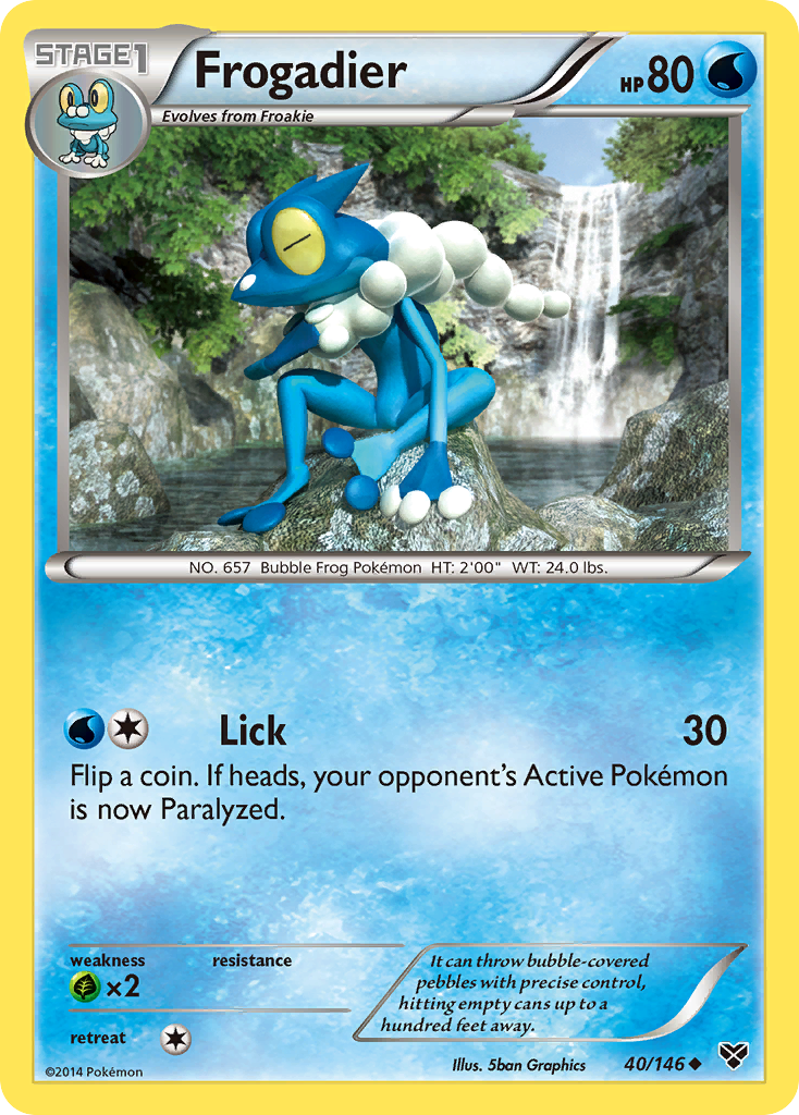 Frogadier (40/146) [XY: Base Set] | Good Games North
