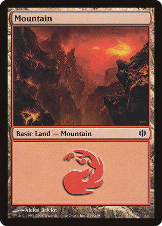 Mountain (244) [Shards of Alara] | Good Games North