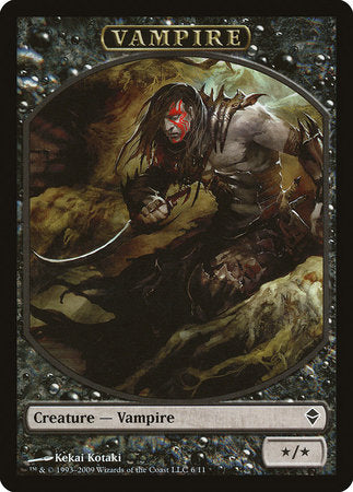 Vampire Token [Zendikar Tokens] | Good Games North