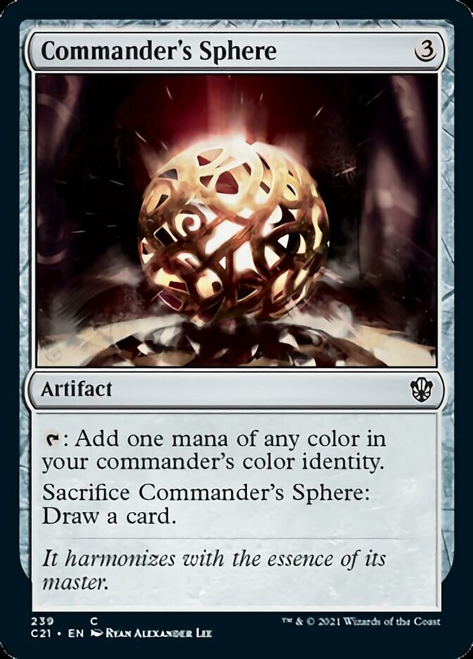 Commander's Sphere [Commander 2021] | Good Games North