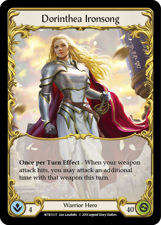 Anothos // Dorinthea Ironsong [WTR040-T // WTR113-T] Alpha Print Normal | Good Games North