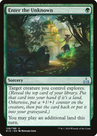 Enter the Unknown [Rivals of Ixalan] | Good Games North