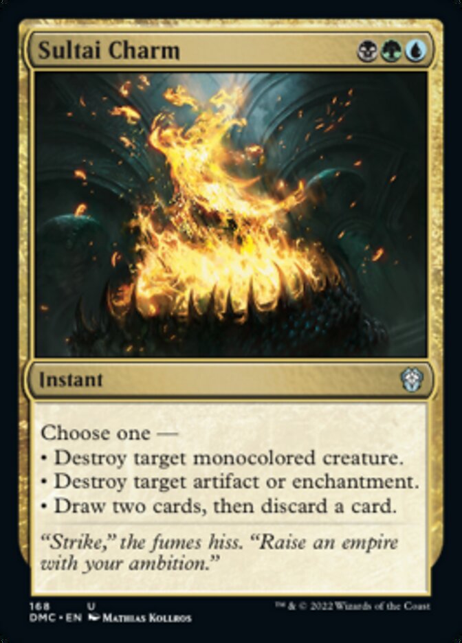 Sultai Charm [Dominaria United Commander] | Good Games North