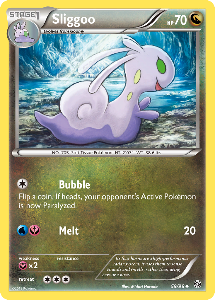 Sliggoo (59/98) [XY: Ancient Origins] | Good Games North