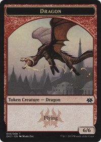 Dragon // Goblin Token [Ravnica Allegiance: Guild Kits] | Good Games North
