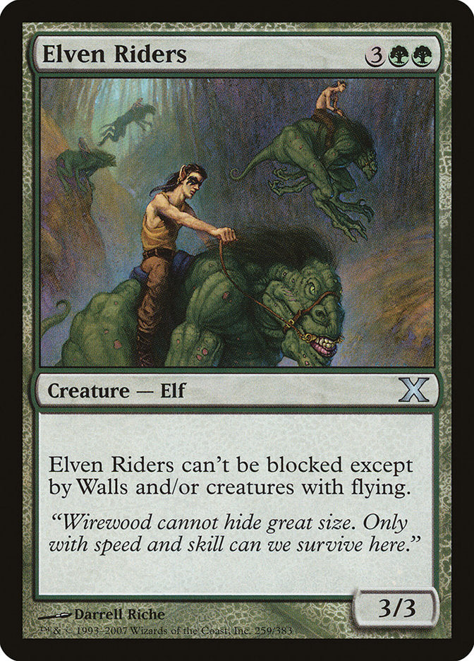 Elven Riders [Tenth Edition] | Good Games North