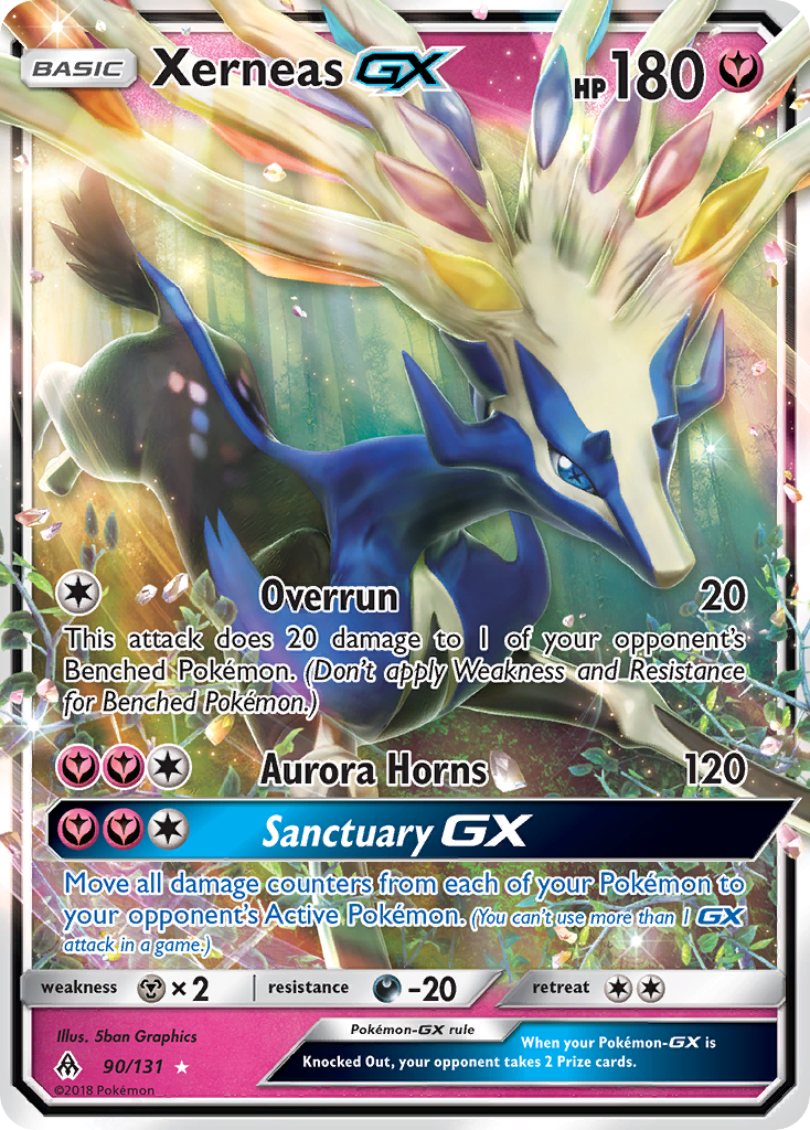 Xerneas GX (90/131) [Sun & Moon: Forbidden Light] | Good Games North