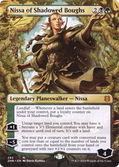 Nissa of Shadowed Boughs (Borderless) [Zendikar Rising] | Good Games North