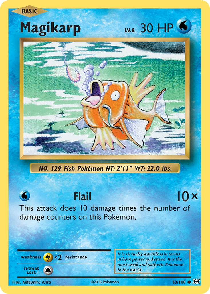 Magikarp (33/108) [XY: Evolutions] | Good Games North