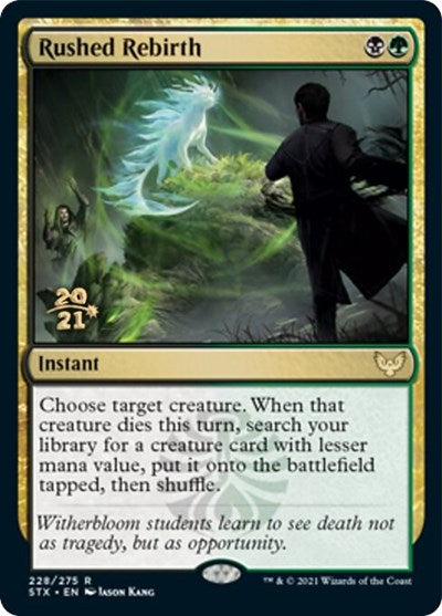 Rushed Rebirth [Strixhaven: School of Mages Prerelease Promos] | Good Games North