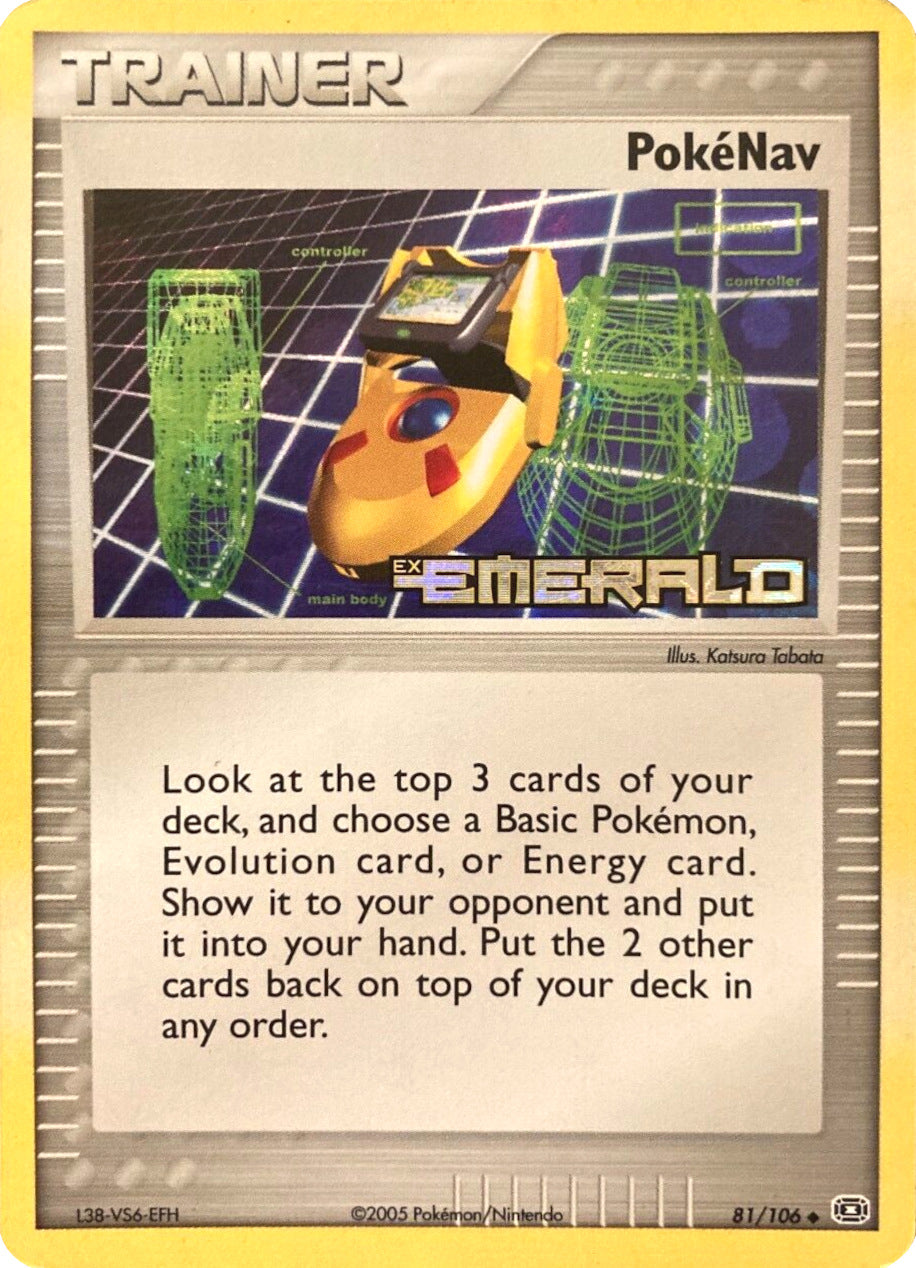 PokeNav (81/106) (Stamped) [EX: Emerald] | Good Games North