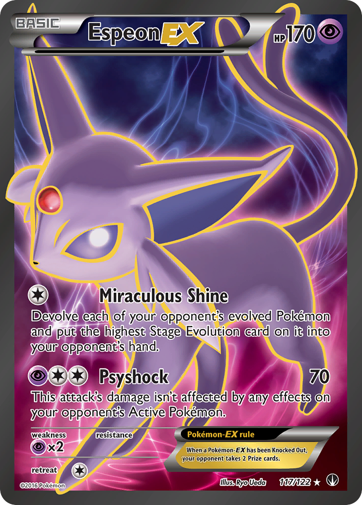 Espeon EX (117/122) [XY: BREAKpoint] | Good Games North
