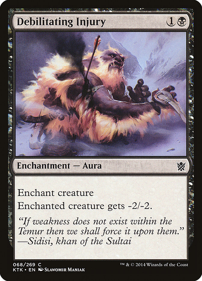 Debilitating Injury [Khans of Tarkir] | Good Games North