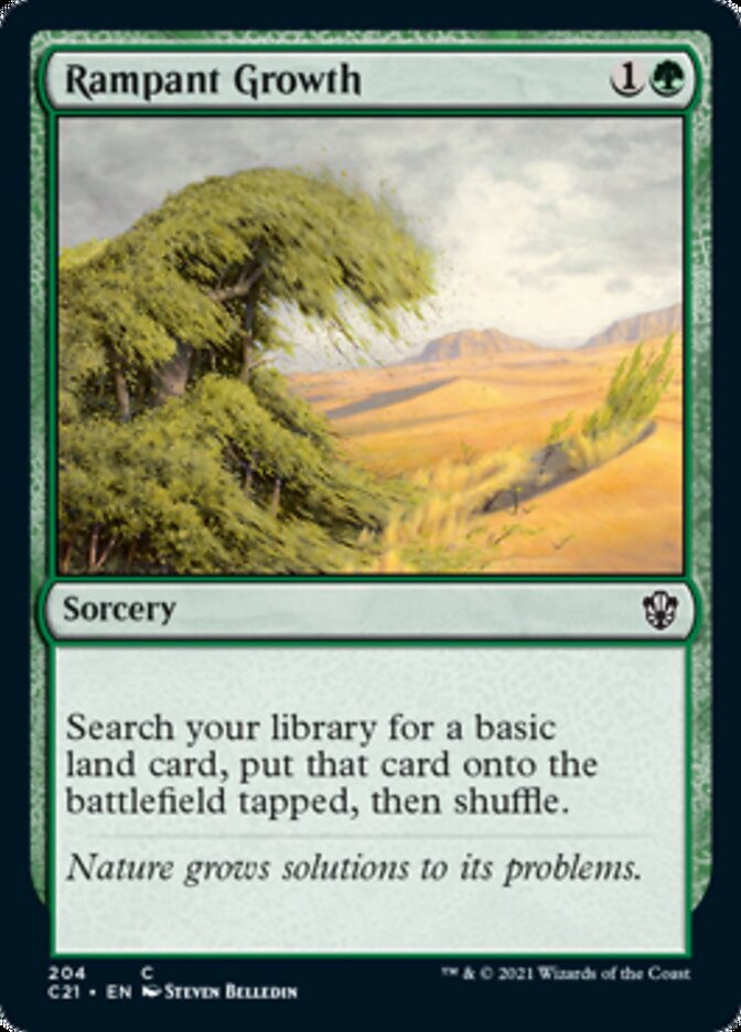 Rampant Growth [Commander 2021] | Good Games North