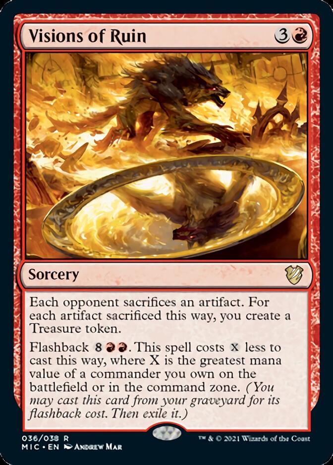 Visions of Ruin [Innistrad: Midnight Hunt Commander] | Good Games North