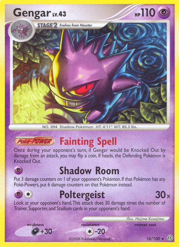 Gengar (18/100) [Diamond & Pearl: Stormfront] | Good Games North