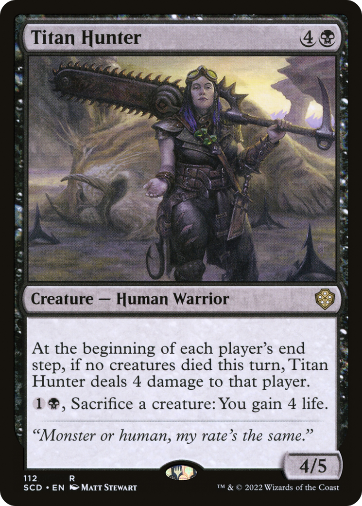 Titan Hunter [Starter Commander Decks] | Good Games North