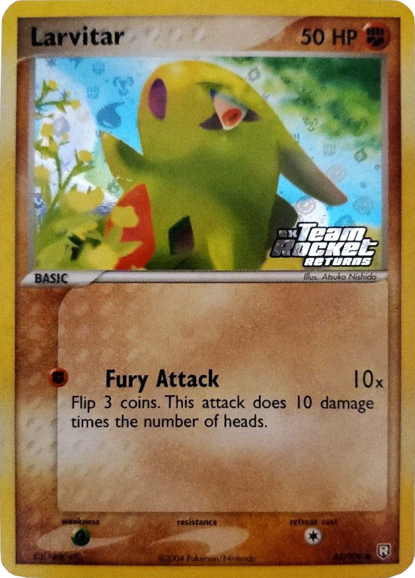 Larvitar (62/109) (Stamped) [EX: Team Rocket Returns] | Good Games North