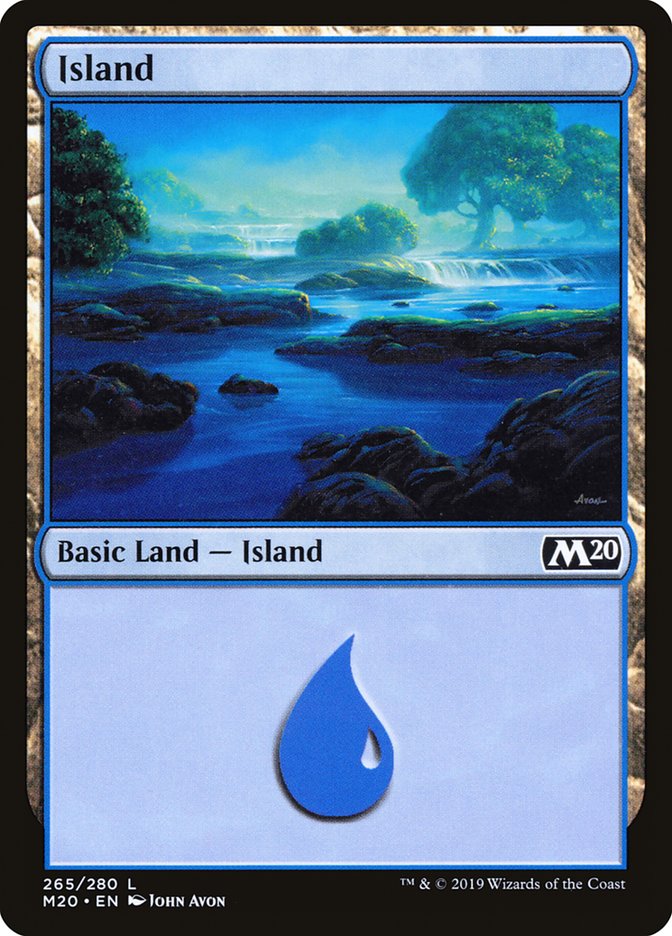Island (#265) [Core Set 2020] | Good Games North