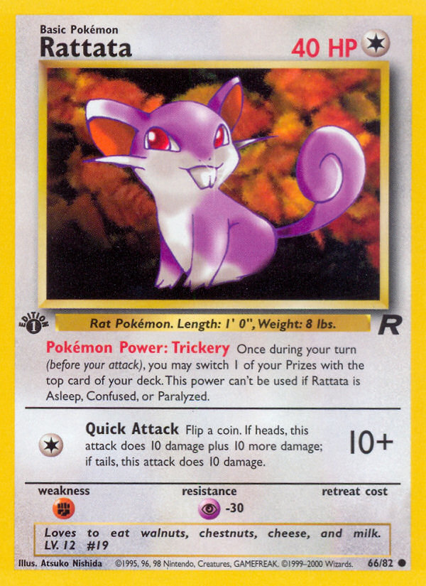 Rattata (66/82) [Team Rocket 1st Edition] | Good Games North