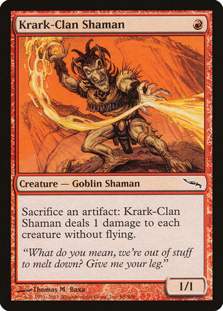 Krark-Clan Shaman [Mirrodin] | Good Games North