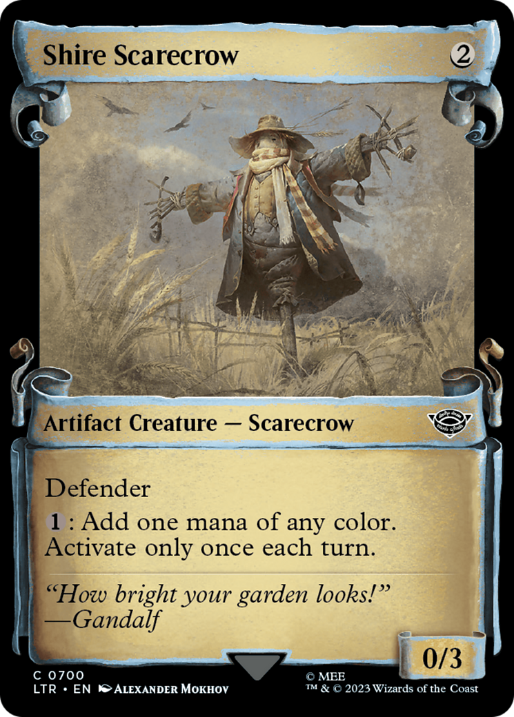 Shire Scarecrow [The Lord of the Rings: Tales of Middle-Earth Showcase Scrolls] | Good Games North