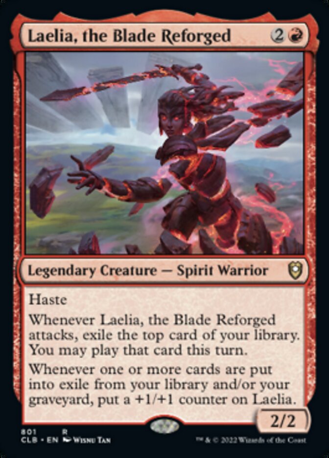 Laelia, the Blade Reforged [Commander Legends: Battle for Baldur's Gate] | Good Games North