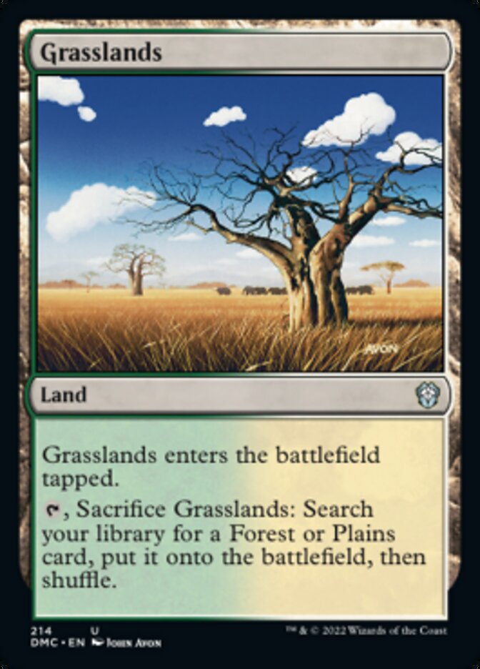 Grasslands [Dominaria United Commander] | Good Games North