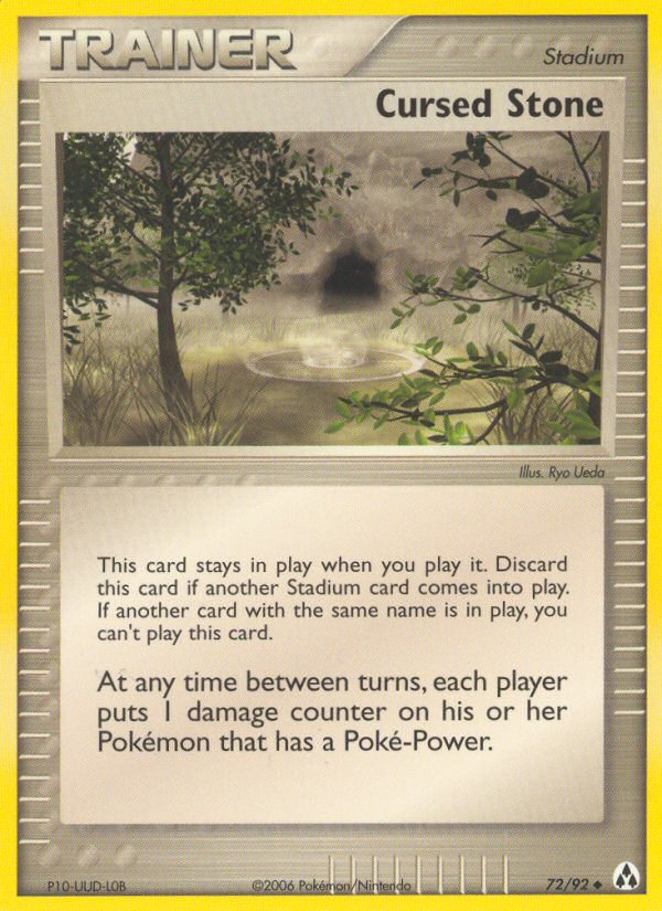 Cursed Stone (72/92) [EX: Legend Maker] | Good Games North