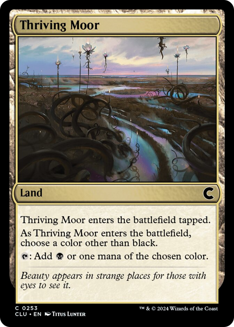 Thriving Moor [Ravnica: Clue Edition] | Good Games North