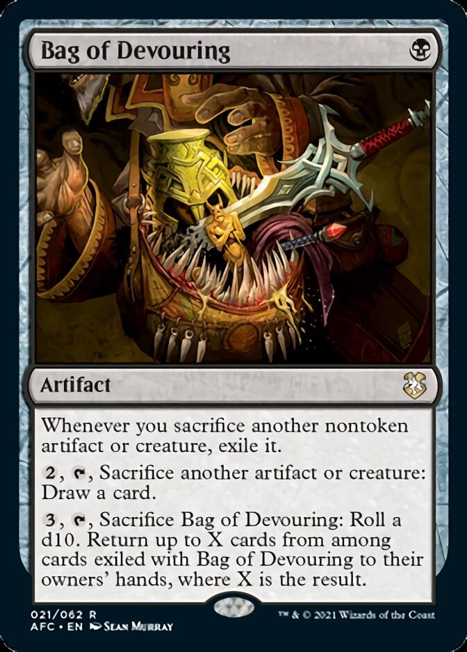 Bag of Devouring [Dungeons & Dragons: Adventures in the Forgotten Realms Commander] | Good Games North