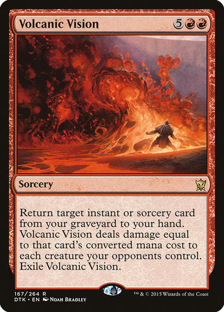 Volcanic Vision [Dragons of Tarkir] | Good Games North