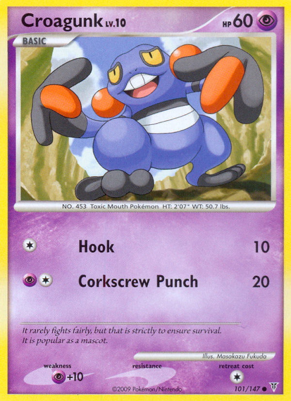 Croagunk (101/147) [Platinum: Supreme Victors] | Good Games North