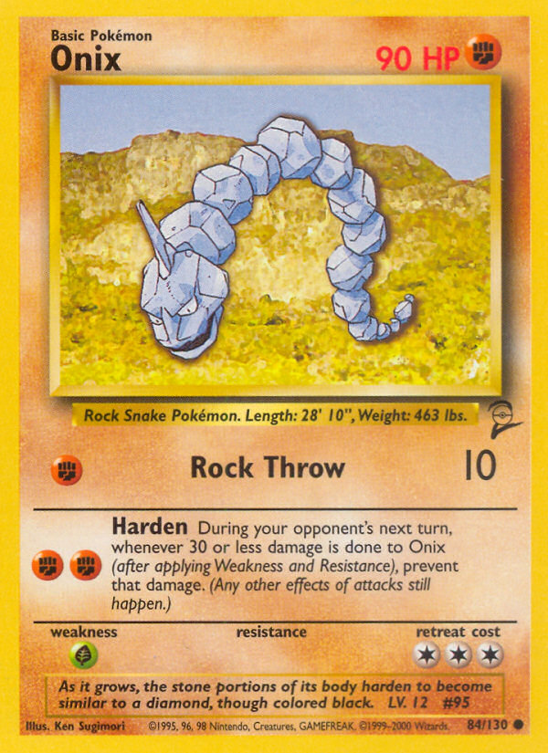Onix (84/130) [Base Set 2] | Good Games North