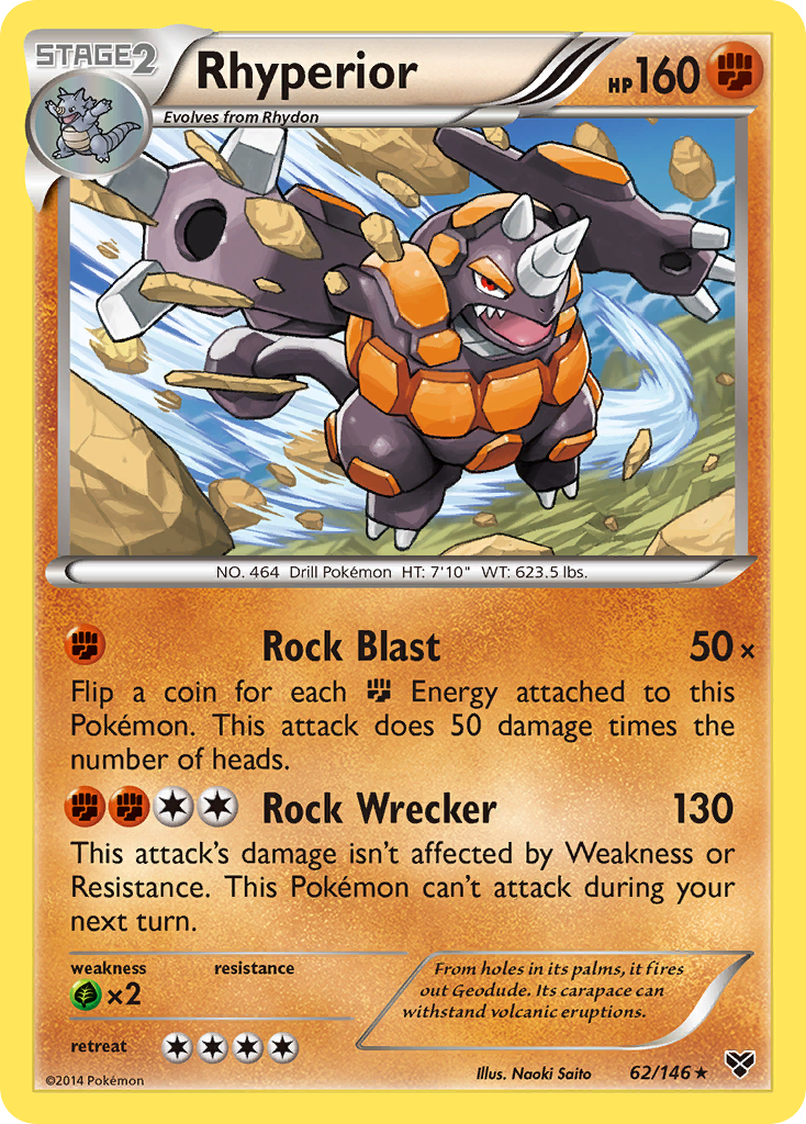 Rhyperior (62/146) [XY: Base Set] | Good Games North