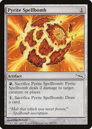 Pyrite Spellbomb [Mirrodin] | Good Games North