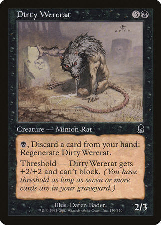Dirty Wererat [Odyssey] | Good Games North