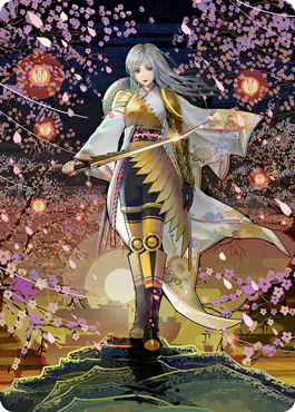 The Wandering Emperor 2 Art Card [Kamigawa: Neon Dynasty Art Series] | Good Games North