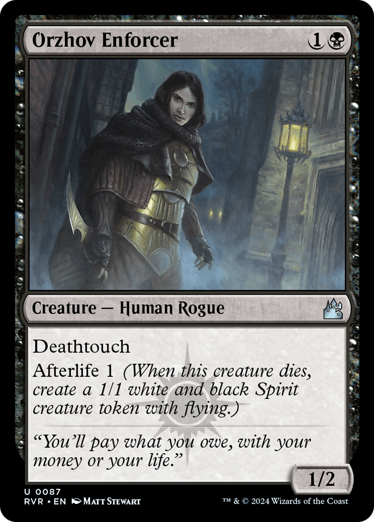 Orzhov Enforcer [Ravnica Remastered] | Good Games North
