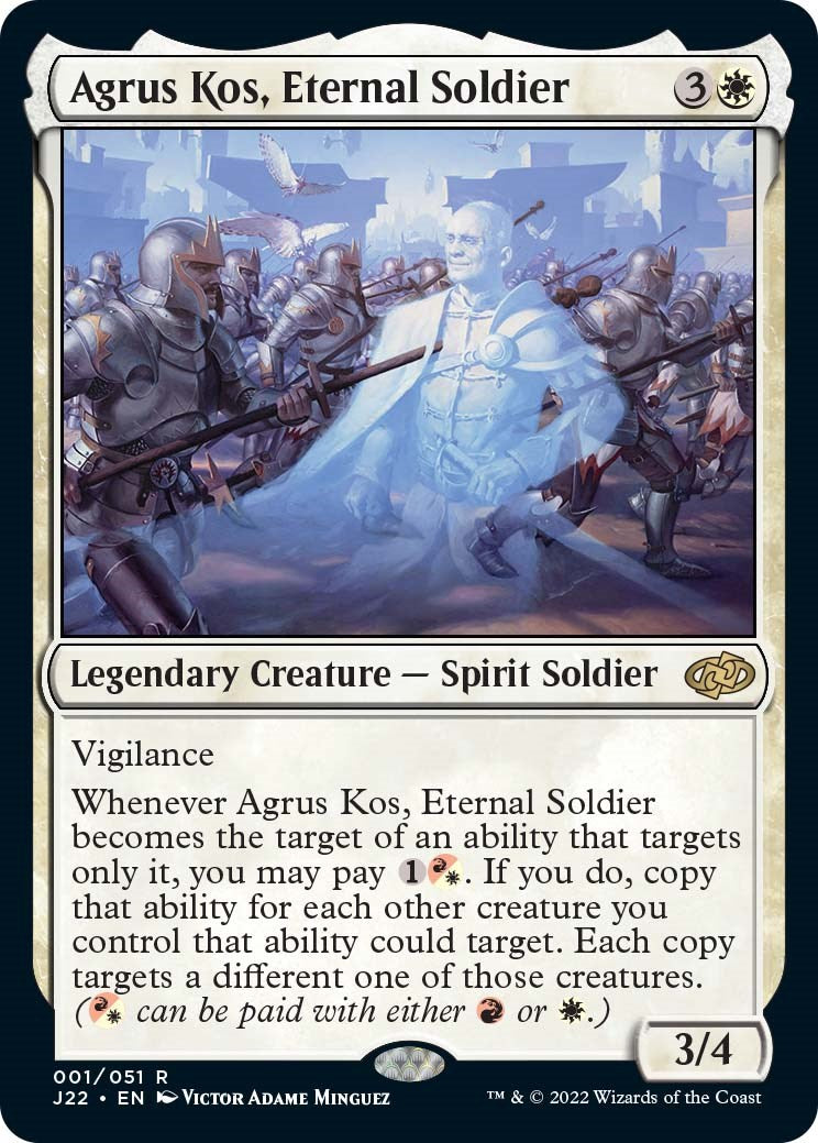 Agrus Kos, Eternal Soldier [Jumpstart 2022] | Good Games North