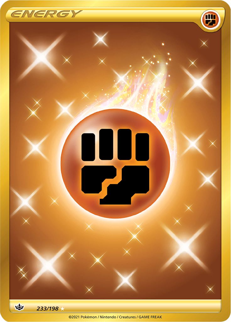 Fighting Energy (233/198) [Sword & Shield: Chilling Reign] | Good Games North
