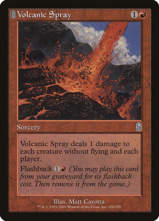 Volcanic Spray [Odyssey] | Good Games North
