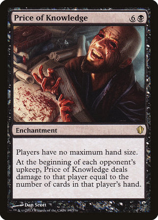 Price of Knowledge [Commander 2013] | Good Games North