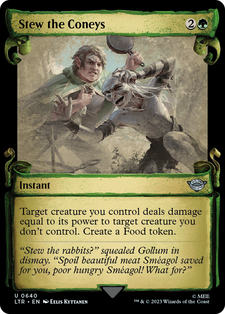 Stew the Coneys [The Lord of the Rings: Tales of Middle-Earth Showcase Scrolls] | Good Games North