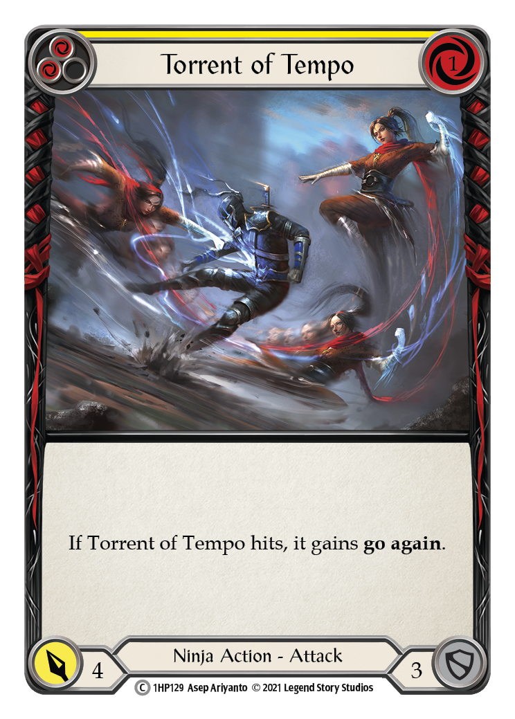 Torrent of Tempo (Yellow) [1HP129] | Good Games North
