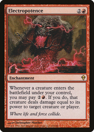 Electropotence [Zendikar] | Good Games North